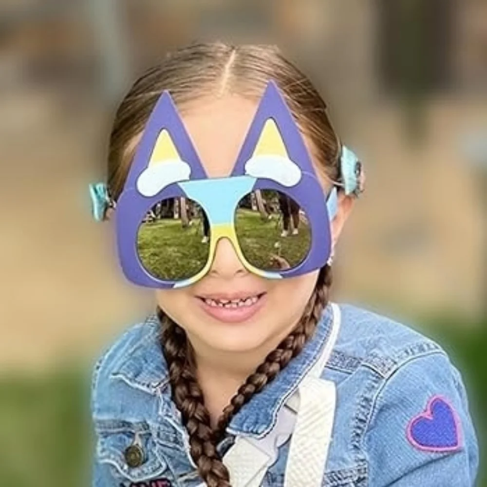 NEW Bluey Lil' Characters Sun-Staches Kids Sunglasses Licensed Character